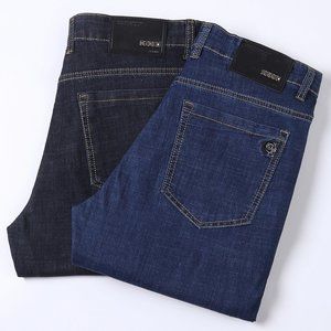2020 Spring Summer Men's Brand Jeans Regular Fit